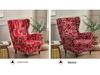 American Style Elastic Tiger All-Inclusive Sofa, Chair, and Stool Cover