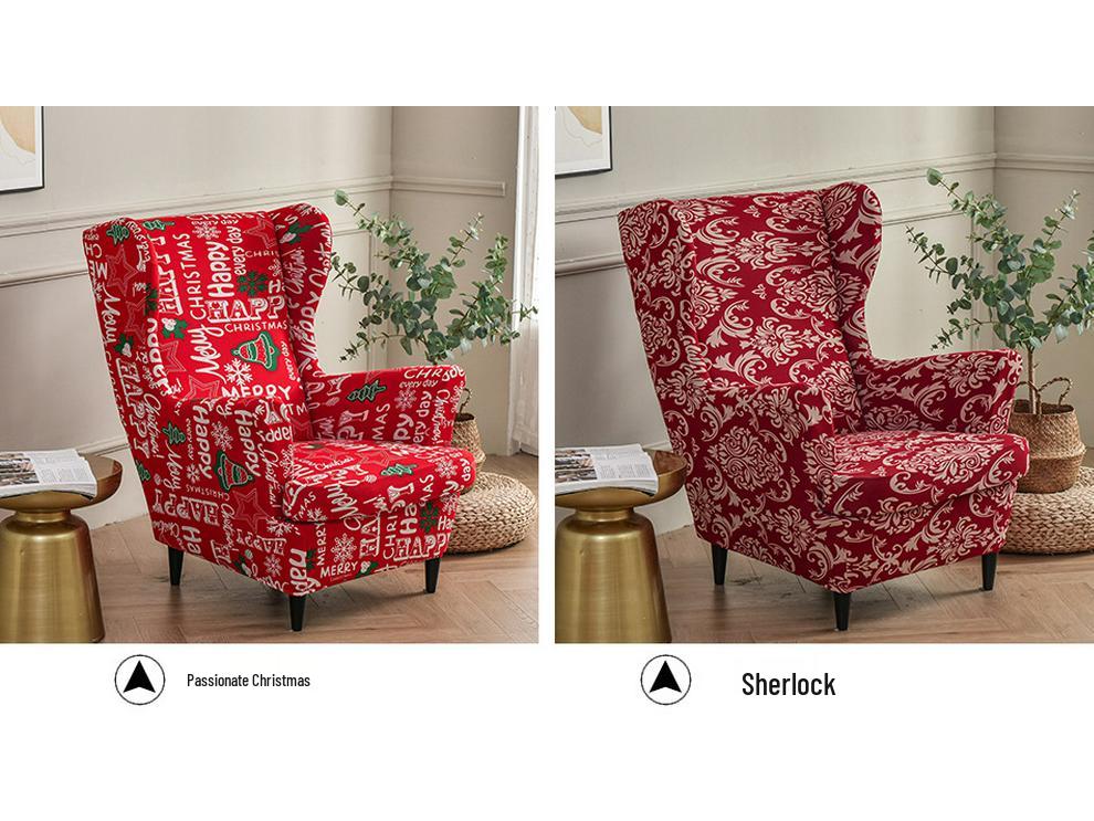 American Style Elastic Tiger All-Inclusive Sofa, Chair, and Stool Cover
