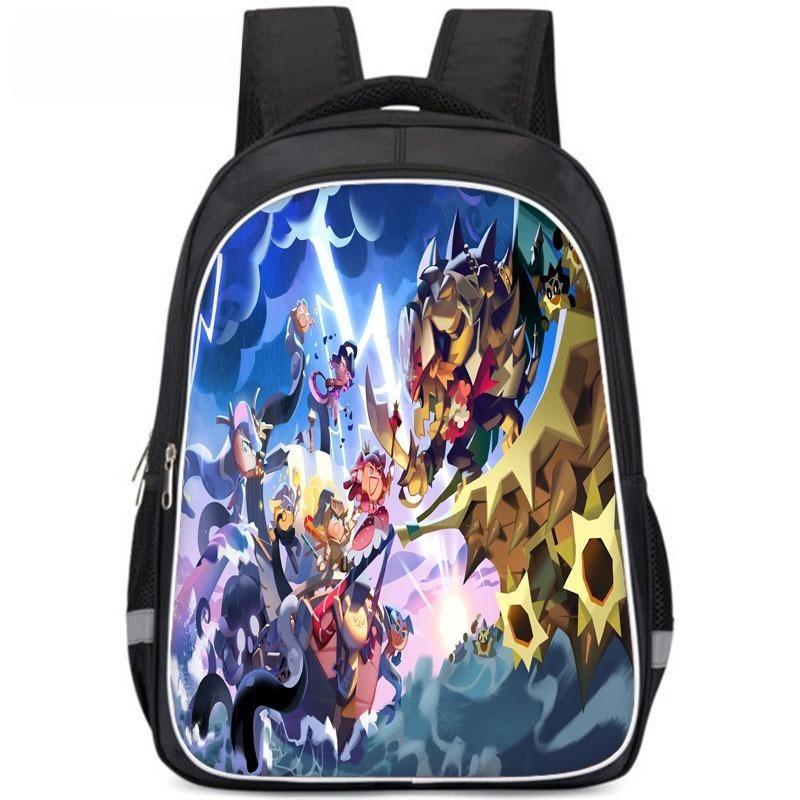 Backpack Cartoon Childrens With Cookierun Kingdom Print Design For Daily