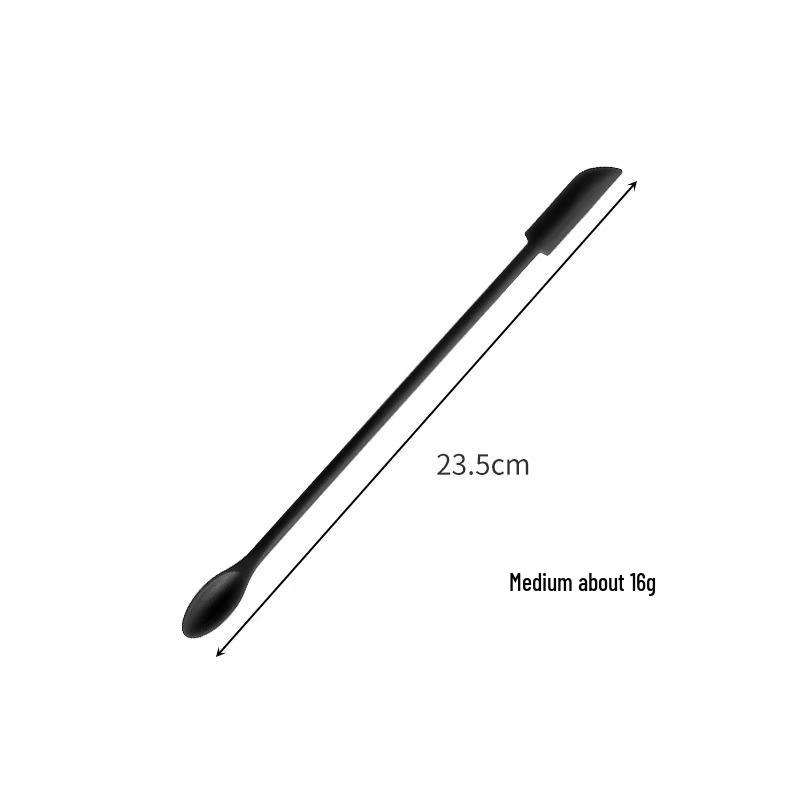 Mini Dual-Ended Silicone Spatula for Lotion & Residue Removal