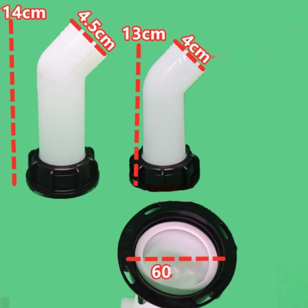 2in IBC Water Tank Drain Spout Hose Extension Pipe Nozzle Tap Cap Valve