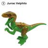 Jurassic World Dinosaurs Brick Blocks: Indominus Rex T-Rex Pteranodon Raptor