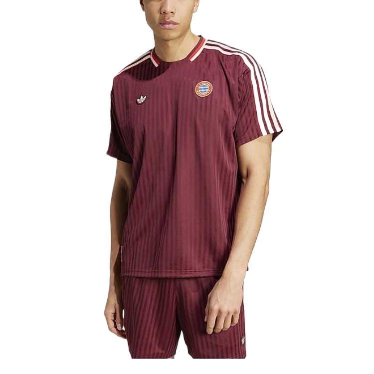 adidas Striped Fashion Casual Breathable Comfortable Short Sleeve T-Shirt JF0595