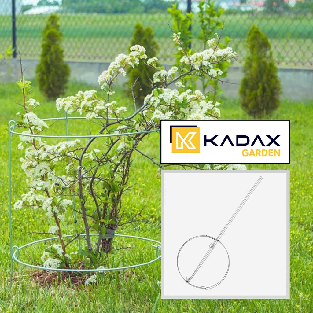 KADAX Flower Plant Support Garden Ring Steel Support