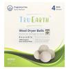 Wool Dryer Balls, Fragrance Free, 4-Ball