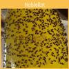 Yellow 5pcs Outdoor Sticky Glue Flying Pest Insect Papers Traps Catchers Bugs