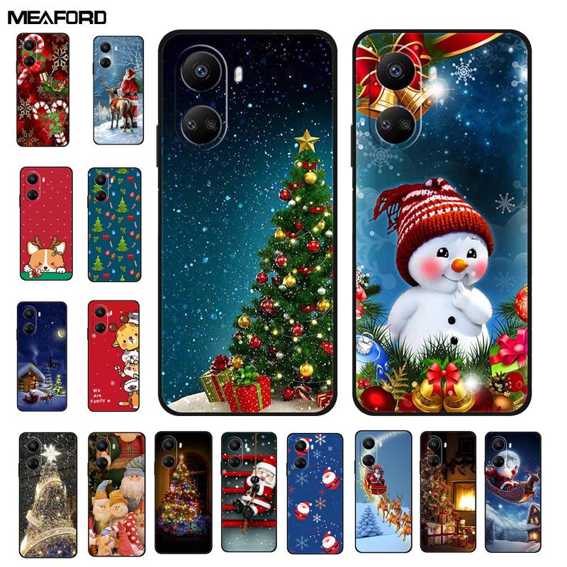 Christmas Case For Huawei Nova 10 / 10 SE / 10 Pro Case Nova 10Z 8SE Lovely Soft TPU Silicone Covers for Huawei Nova 10 Pro Case