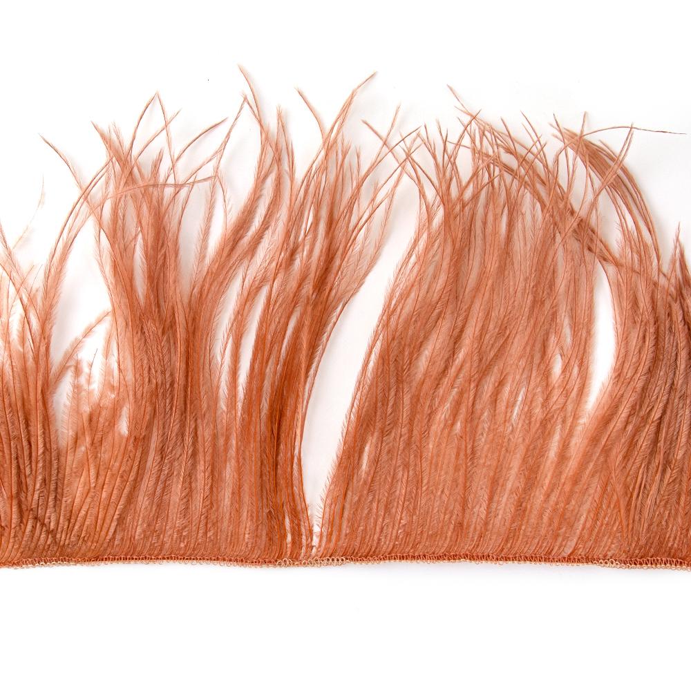 1 Metr Czarny Strusi Piórnik Wysokiej Jakości Dostosowany Piórnik do Sukni na Przyjęcie Weselne Odzieży do Szycia