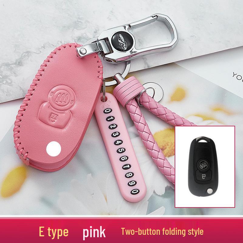 Buick Key Case: Compatible with Excelle, Verano, Envision, GL8, Regal, LaCrosse, Excelle GT