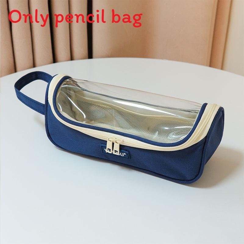Space Capsule Pencil Case With Large Capacity Oxford Fabric Storage For Students And Office Use