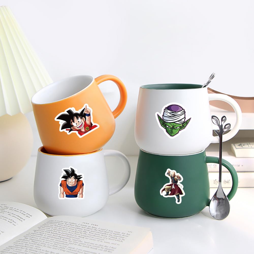 Dragon Ball Sticker Waterproof Snowboard Dragon Ball Set, 104-Piece Set, Stickers, Decals, Suitcase, High-Definition Images, Moe, Car, Bicycle,