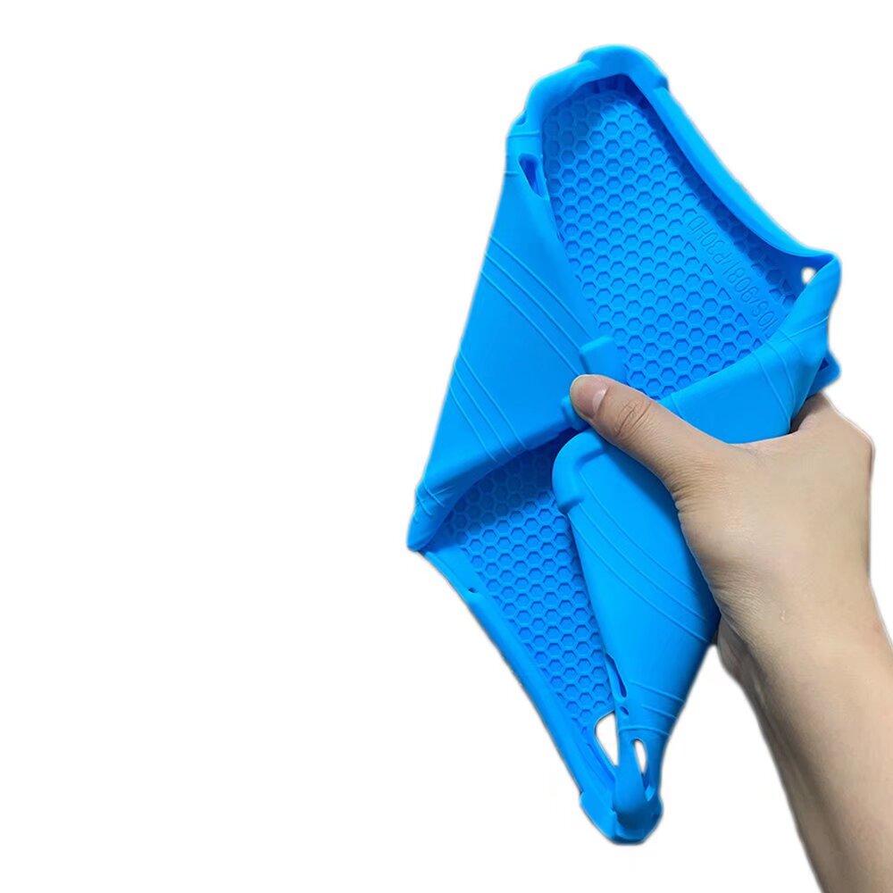 Kids Safe Soft Silicone Case Universal for Teclast M40 P30 Air P30HD 10.1" Adjustable Multi-angles Stand Cover Shockproof Shell