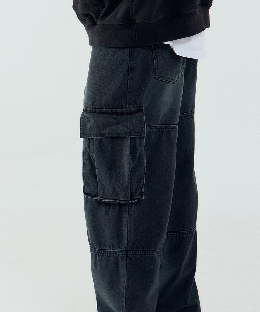 Potipo Street Cargo Denim Pants