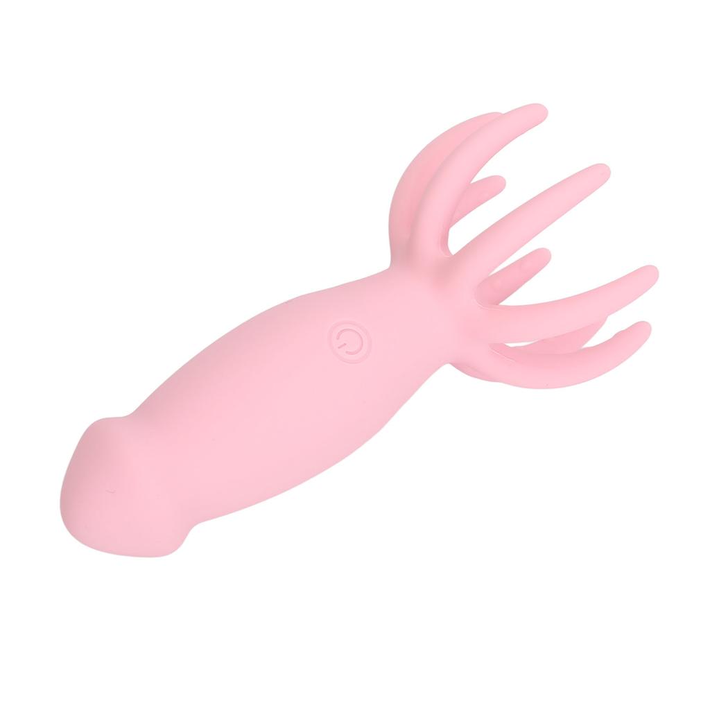 Electric Scalp Massager Reduce Stress Promote Circulation Rechargeable Head Massage Machine Pink