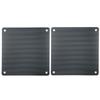 120mm Dust Filter Computer Fan Filter Cooler PVC Black Dustproof Case Cover Computer Mesh