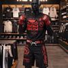 Set Unisex Y2K Streetwear pentru Antrenament de Box Tricou cu Mânecă Scurtă Pantaloni Scurți Îmbrăcăminte Fitness Arte Marțiale