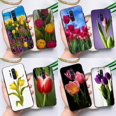 Tulip Flower Case For Oneplus 10T 8T 9R 9RT Ace 11 9 10 Pro Cover For Oneplus Nord N20 N10 2T CE 2 Lite
