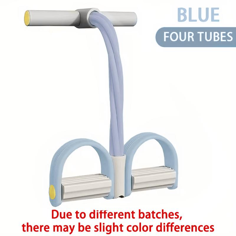 Multifunktionale Zugseil 6-Schlauch Elastisches Yoga Pedal Zuggerät Widerstandsband Zugseil Für Beinstreckung Schlankheitstraining