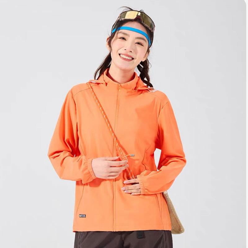 Outdoor Windbreaker For Men And Women Upf50 Lightweight Uv Protection Summer Outdoor Sports Jacket