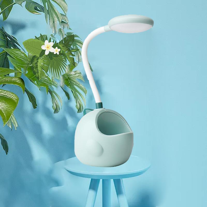 D2 Led Desk Lamp Bedside Lamp Bedroom USB Night Light Girl Dormitory Girl Heart Desktop Decoration Small Table Lamp Feeding Lamp