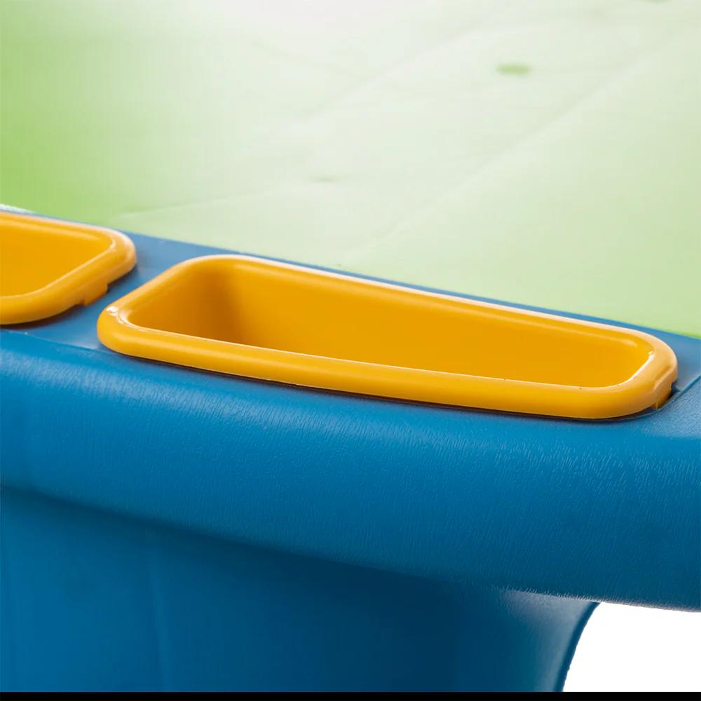 Picnic table with benches for children