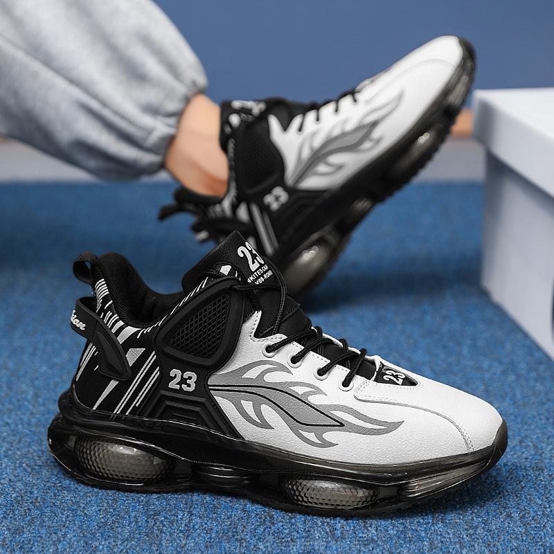 Spring and Autumn New Men's Shoes 2025 Sports Shoes Men's Casual Running Shoes Men's Thick Soles Increase Height and Shock Absorption Dad Trendy Shoes