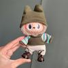 For 17cm Labubu Doll Clothes Fashion Clothes Hoodies Doll Clothes Color Match Hoodies Dolls Accessories Cute Decoration Little Cloths
