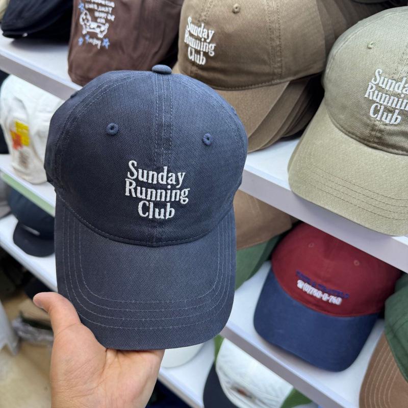 Ins Simple Embroidery Versatile Baseball Cap Children Spring and Summer Outdoor Leisure Fashion Sunshade Cap Men