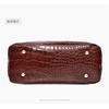 Shoulder bag for women, retro large-capacity crocodile pattern mother-in-law bag six-piece set