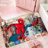 Marvel Door Mat Spider Man Multifunctional Bathroom Welcome Mat Quick Drying And Water Absorbent, Prevents Damp Feet Fits Bat