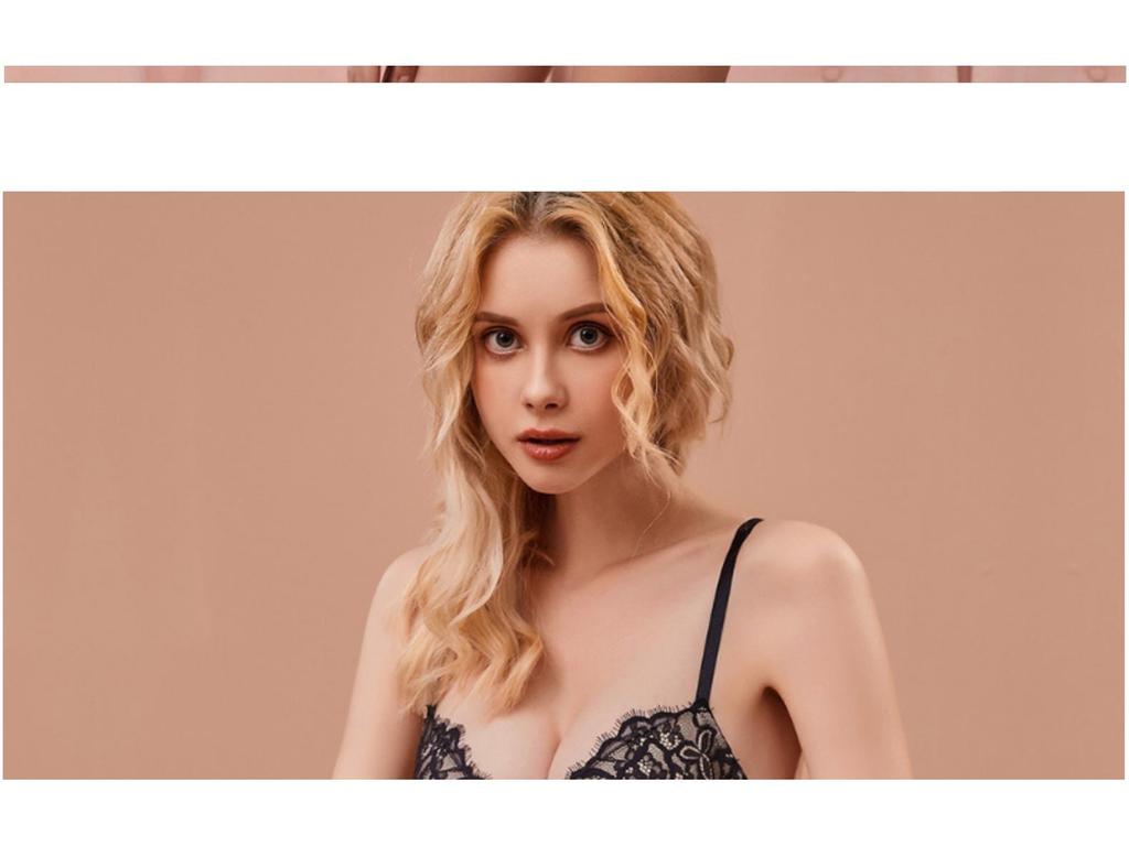 New Lace Vest-Style Bra: Sexy, Adjustable Uplift for Small Busts