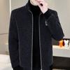 Men's Coats for Autumn and Winter, High-end Woolen Coats, Trench Coats, Korean Style, Trendy, Light and Casual
