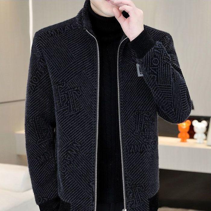 Men's Coats for Autumn and Winter, High-end Woolen Coats, Trench Coats, Korean Style, Trendy, Light and Casual