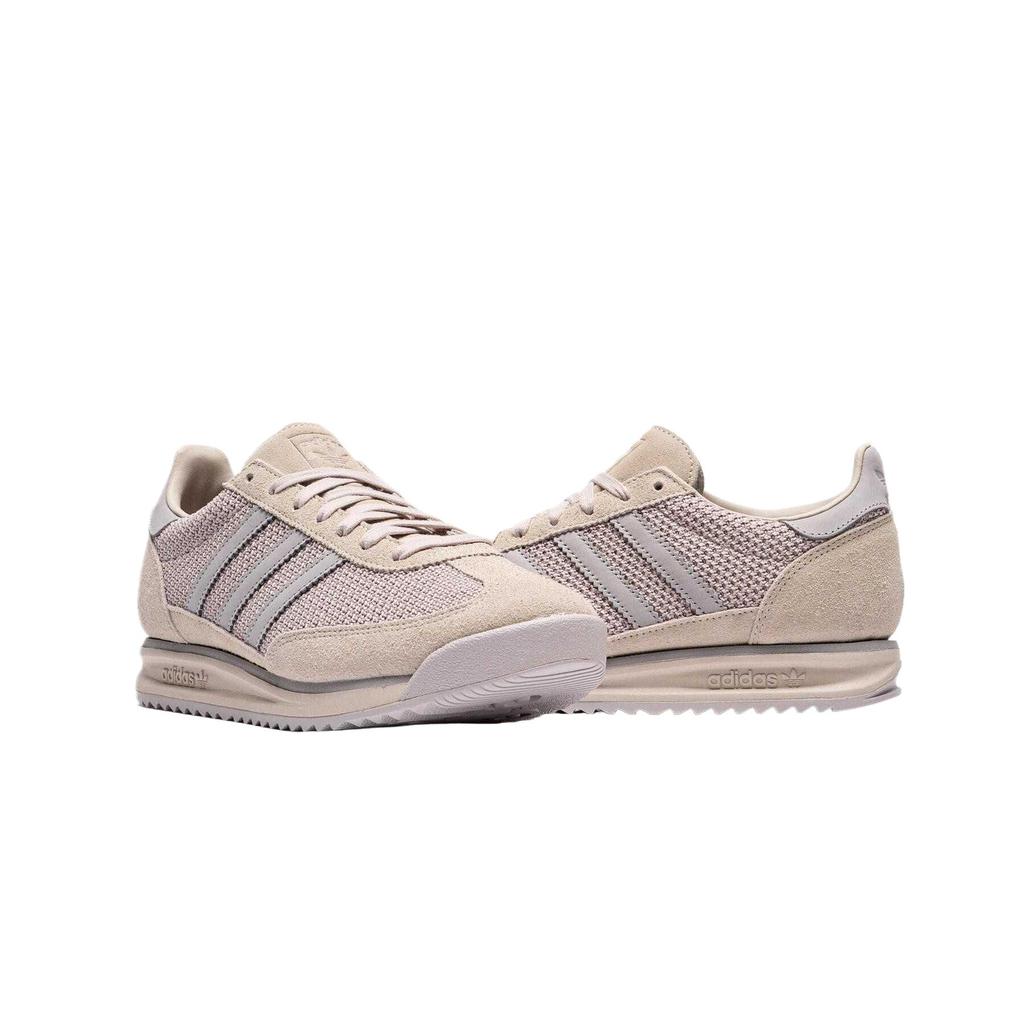 Adidas Originals Sl 72 Rs Comfortable Durable Low-Top Running Shoes Men Sneakers Gray Pink JR7813