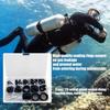 170lots Multipurpose Hardnesses Waterproofed Sealing Mixed Size O Rings For Diving Gear Swimming Pool Accessories