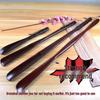 Long Handle Solid Wood Shoehorn - Easy Shoe Lifter for Pregnant Women and Elderly