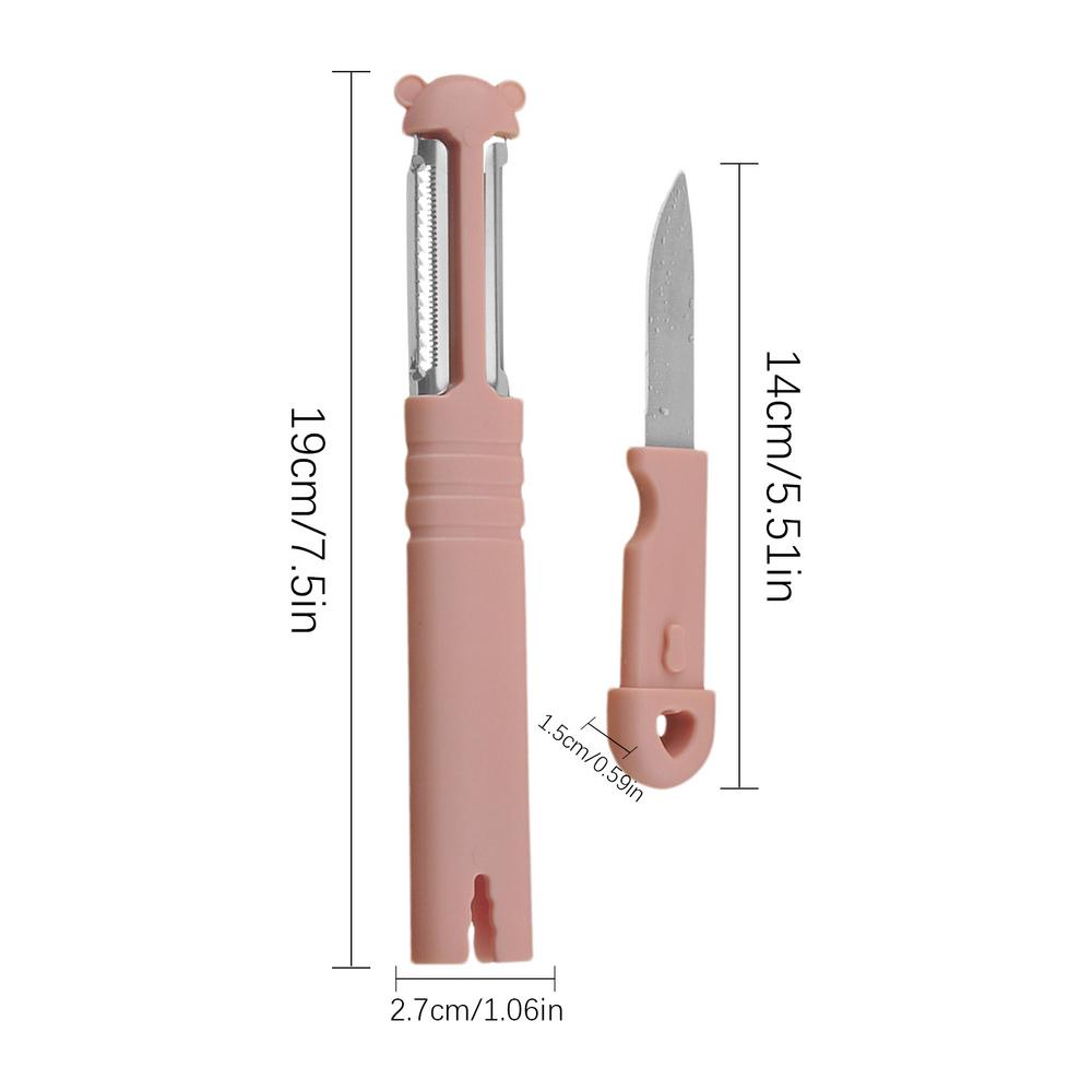 Vegetable Peelers For Kitchen Portable Carrot Shredder Vegetable Fruit Peeler Comfortable Grip Vegetable Slicer Fruit Cutter