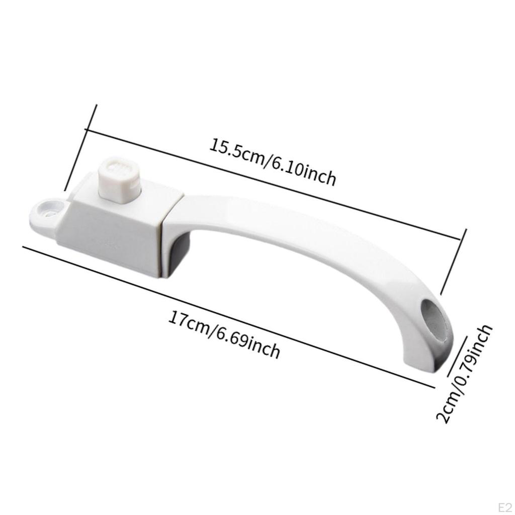 Push Button Latch for Screen Attachment Supplies Comfortable Creative Office Window Accessories