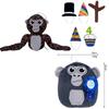 2025 Gorilla Tag Monke Plüsch Cartoon Spiel Doughboi Plushie Niedliches gefülltes Kissen Weiche Raumdekoration Puppe Kawaii Spielzeug Kinder Geschenk