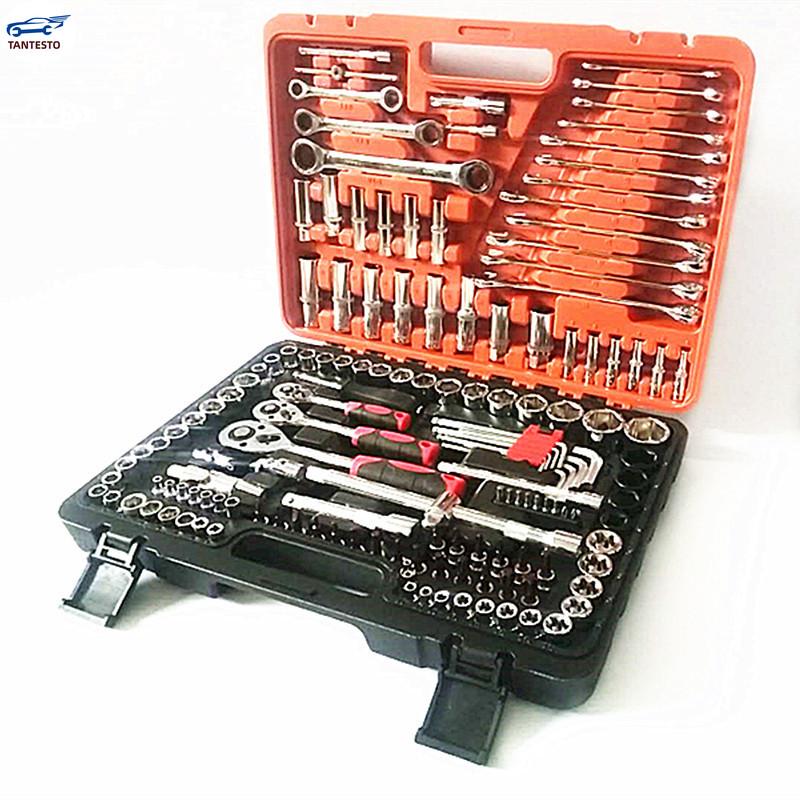 150PCS Socket Combination Wrench Machine Auto Repair Tool Set