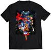 Vampire Daarkstalkers Arcade Flyer V2 Premium Unisex T-shirt (Vectorized Design)