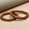 Natur Vajra Bodhi Rudraksha Armbänder für Männer Meditation Mala Perlenarmband Frauen Neu Gebet Tibetischer Buddhismus Armreifen Schmuck