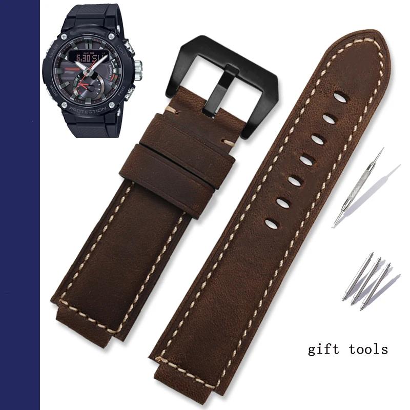 

Ремінець для годинника Для Timex Силіконовий ремінець для годинника T2n721 T2n720 Tw2t76500 Серія Tide Чоловічі аксесуари для ремінця годинника 24-16mm темний коричнево чорного кольору