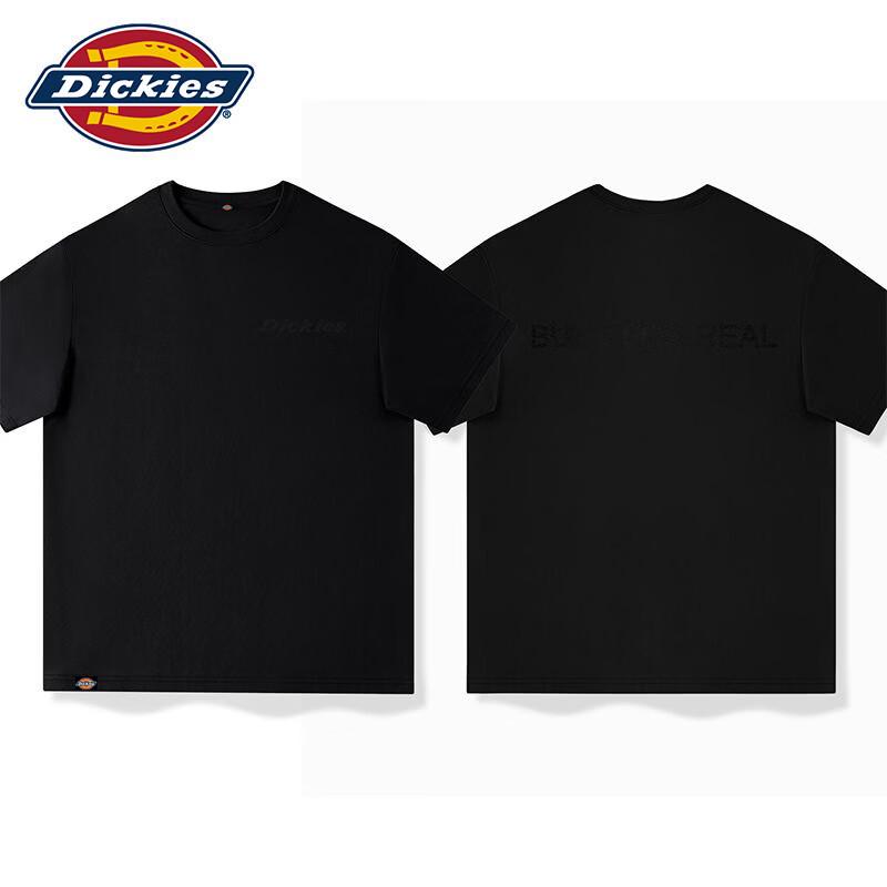 Dickies Men's Relaxed Fit Pure Cotton Short Sleeve T-Shirt