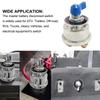 Battery Shut Switches 12/24V Power Cut Off with Face Plate Battery Disconnect Switches for Cars Boats RVs Trucks & ATVs
