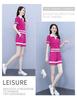 Women's 2024 Summer Stylish Korean Polo Lapel Short-Sleeve Shorts Set