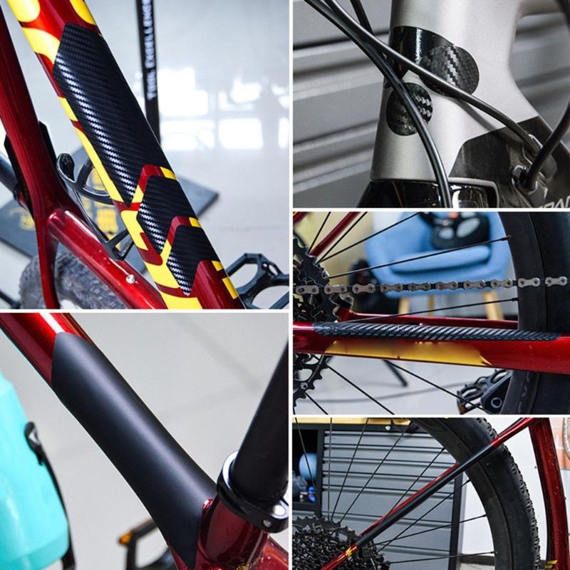Naklejka Ochronna Ramy Rowerowej Anti-scratch Ochrona Ramy Roweru Kolizja