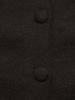 2026 Autumn/Winter Women's Retro Solid Color Round Neck Loose Knit Cardigan