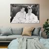 THAELY Laurel And Hardy Poster Famous Comedian Duo Wall Art Canvas Print (5) Canvas Painting Wall Art Poster for Bedroom Living Room Decor