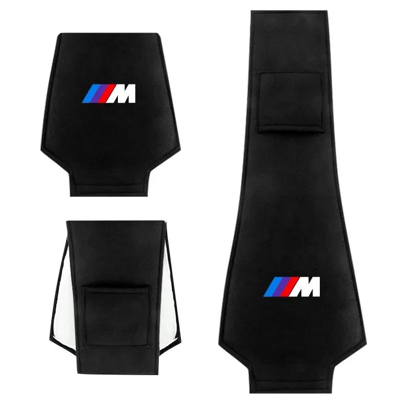 1/2 Peças Acessórios para Carro Capas Protetoras para Encosto de Cabeça de Banco Para BMW M X1 X3 X5 X6 X7 E34 E36 E39 E46 F10 F20 Z4 Performance